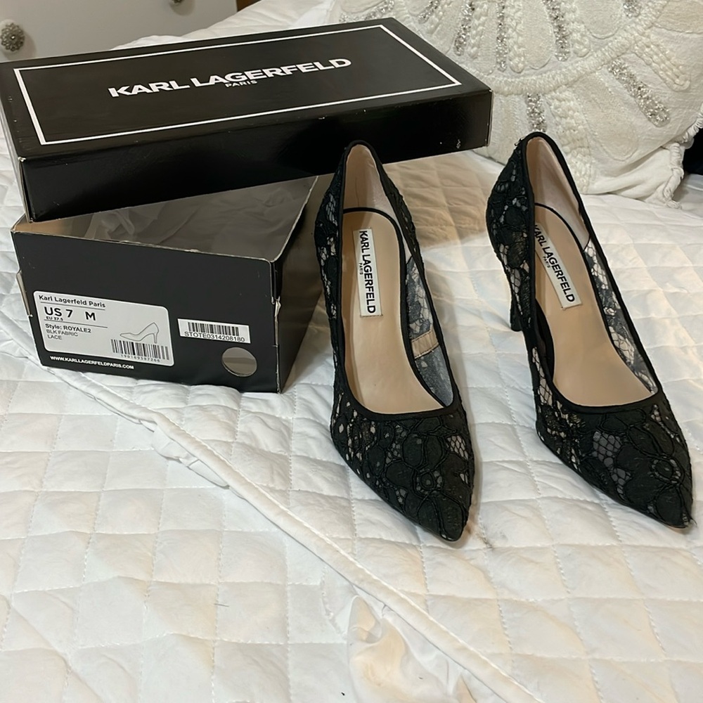 Karl Largerfeld heels